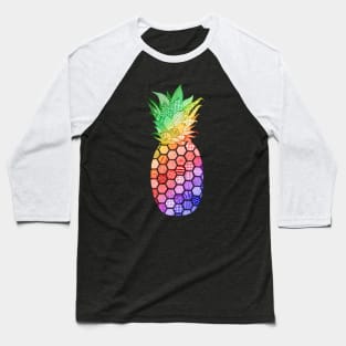 Zentangle Pineapple Baseball T-Shirt